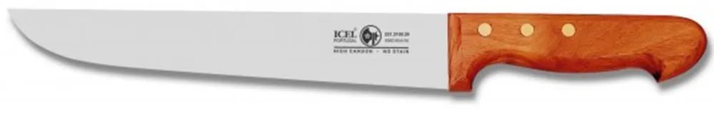 Μαχαίρι Κουζίνας IL00100700 18cm Από Ανοξείδωτο Ατσάλι Silver-Brown Icel Ανοξείδωτο Ατσάλι