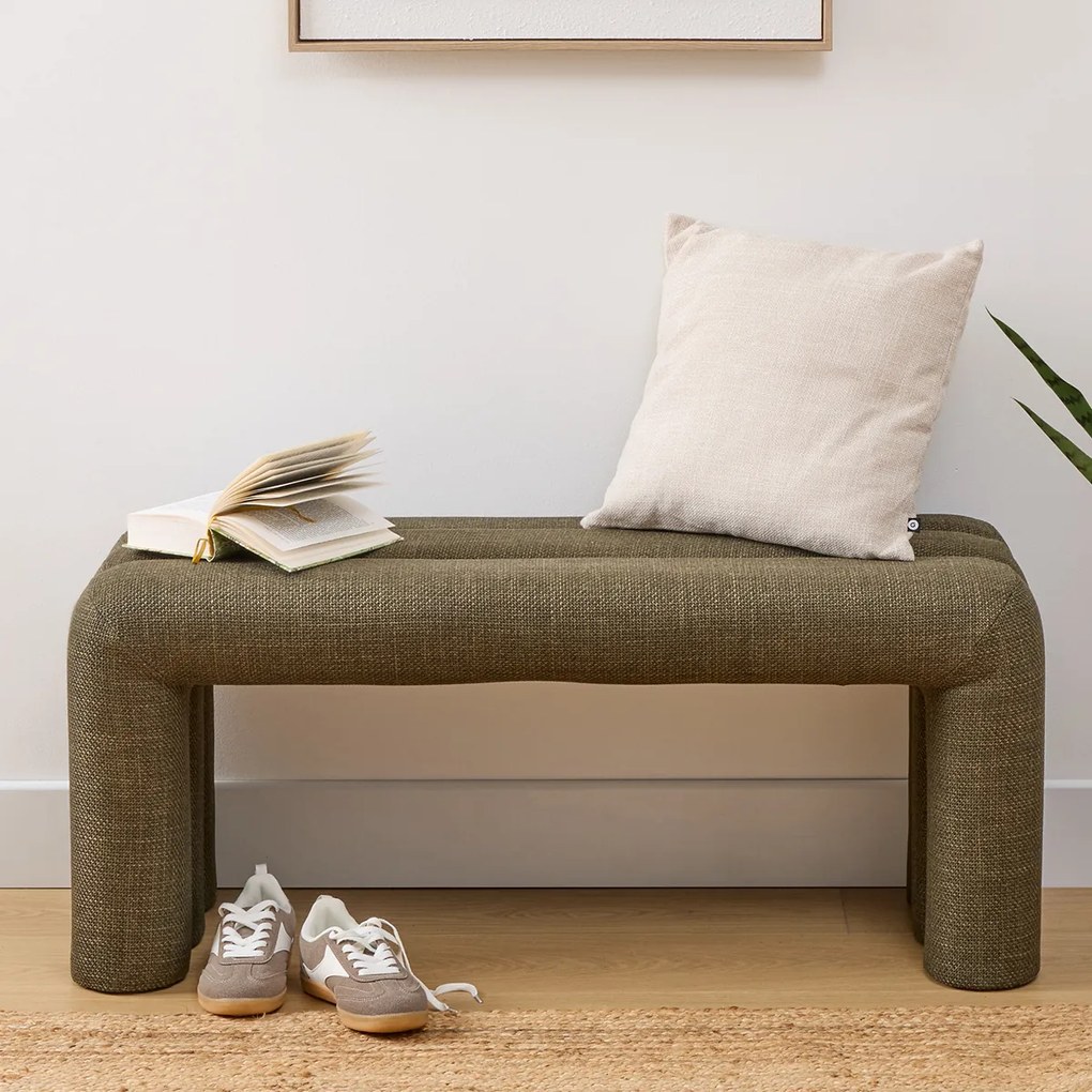 Ταμπουρέ (102x42x43.5) A-S Sisco Khaki 207377B