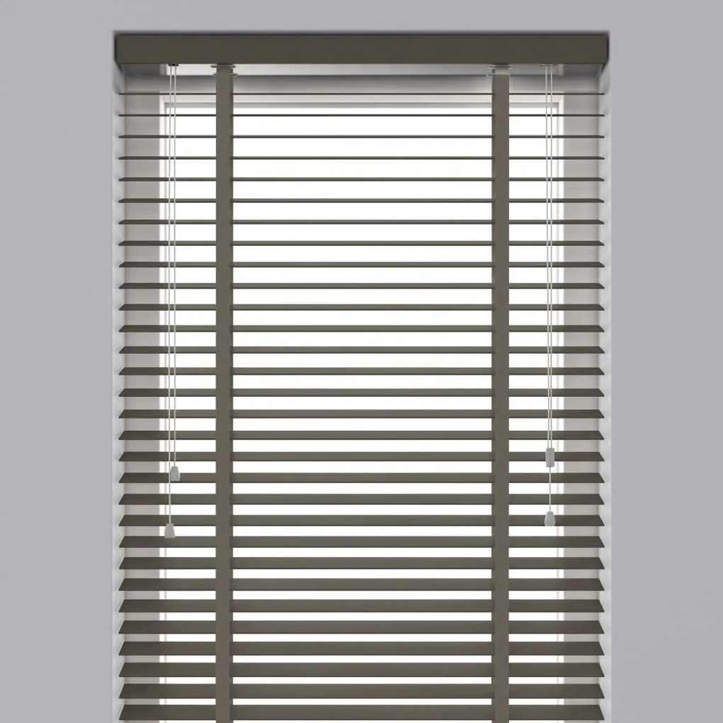 Decosol Στόρι με Οριζόντιες Περσίδες Taupe 100x180 εκ. 50 χιλ. Ξύλινο