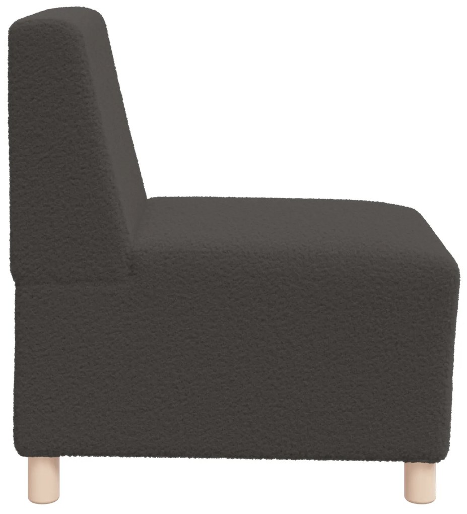 vidaXL Καθίσμα Σαλονιού 2 pcs Σκούρο γκρι 55 x 74 x 82 εκ. Βελούδο