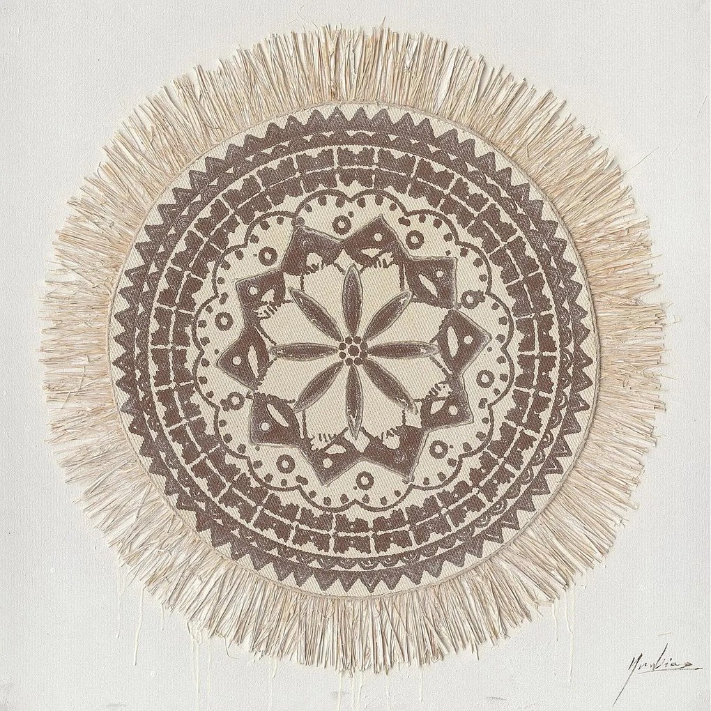 Πίνακας ArteLibre &quot;Abstract&quot; Καμβάς 90x90cm