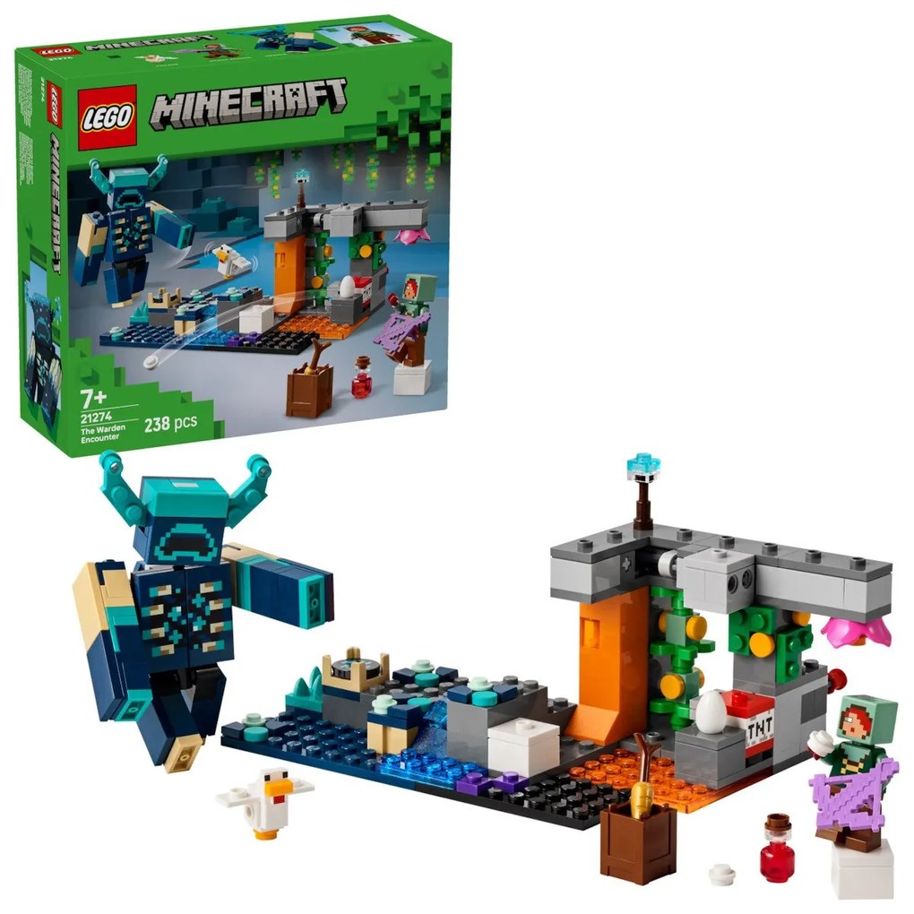 Lego 21274 Minecraft The Warden Encounter για 7+ Ετών 238τμχ