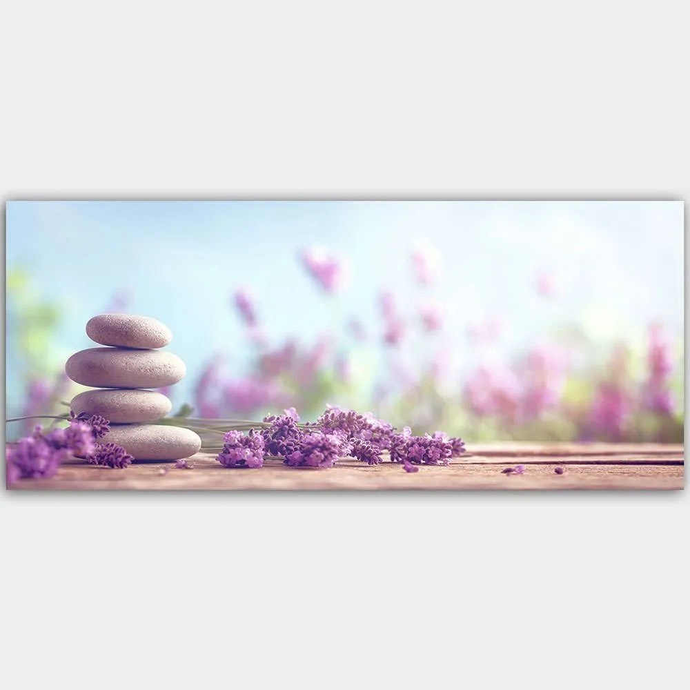 Πίνακας Καμβάς 451ERN1576 120x50cm Multi Wallity Οριζόντιοι Ξύλο, Καμβάς