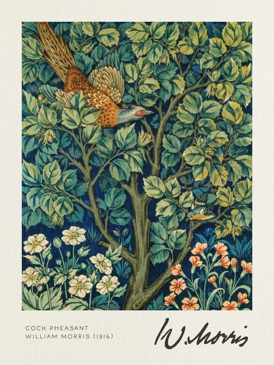 Αναπαραγωγή The Pheasant (1916), William Morris