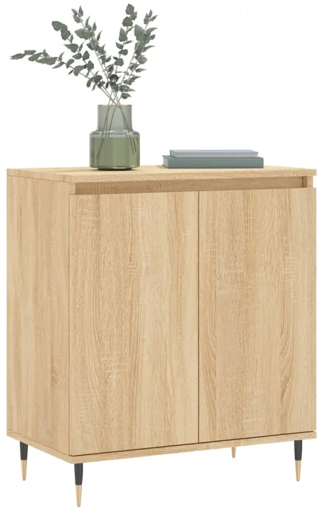 vidaXL Συρταριέρα Sonoma Δρυς 60x35x70 εκ. Επεξεργασμένο Ξύλο