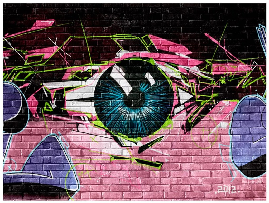 Φωτοταπετσαρία - eye (graffiti) 200x154