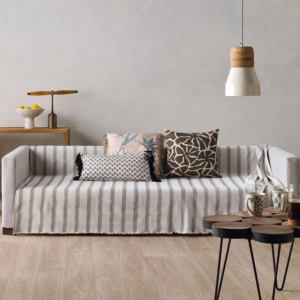 Ριχτάρι Τριθέσιου Καναπέ (180x280) Kentia Loft Dangelo 22 Grey
