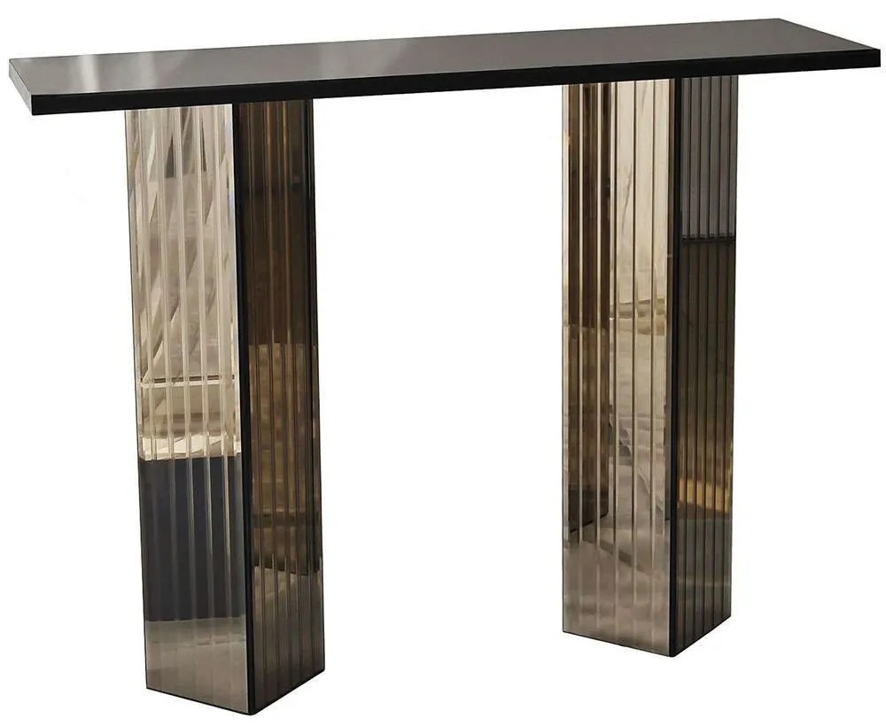 Κονσόλα 552NOS2483 105x34x80cm Bronze Particle Board, Melamine