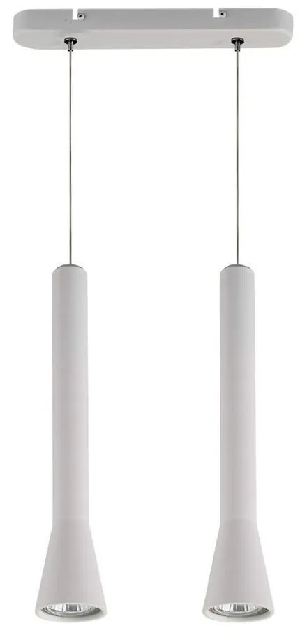 Φωτιστικό Οροφής - Ράγα White VK/03105PE/2/W VKLed Aluminium