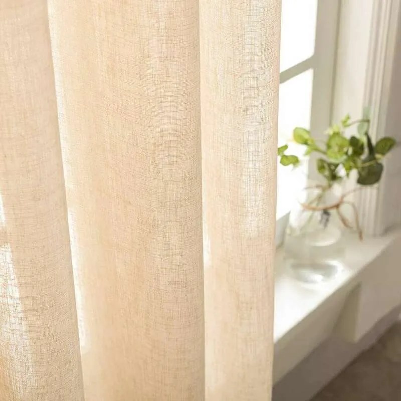 Κουρτίνα με τρουκς 140x280cm GOFIS HOME  Combe Gold Beige 502/ 04