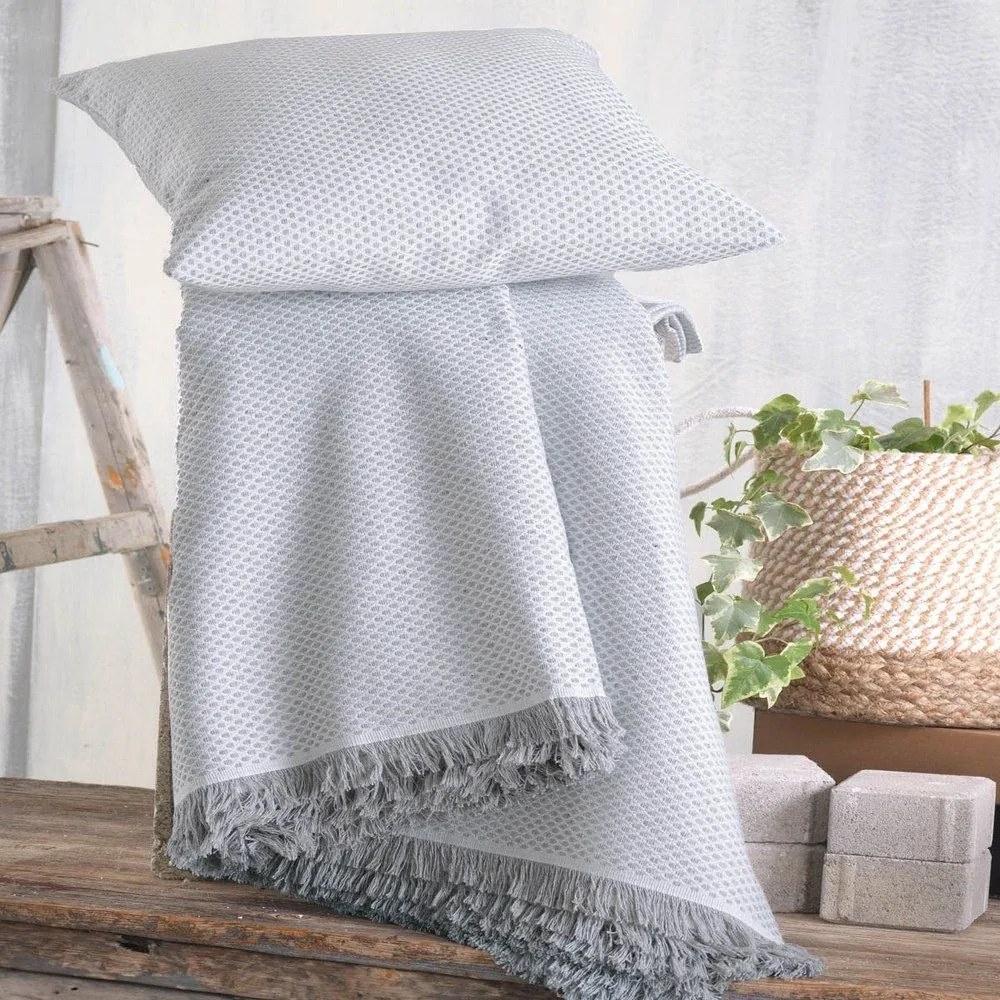 Ριχτάρι Matis Grey Ρυθμός Διθέσιο 180x240cm Cotton-Polyester