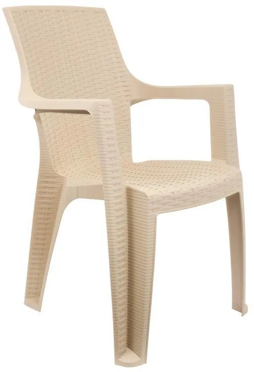 Καρέκλα Mega Fylliana Μπέζ 58x58x90 εκ. 58x58x90 εκ.