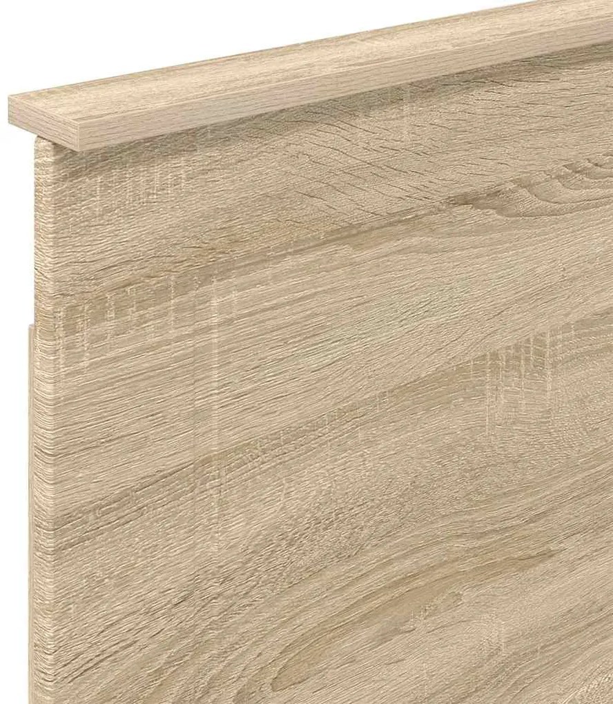 vidaXL Κεφαλάρι με κεφαλάρι Δρύς Sonoma 100 cm Επεξεργασμένο ξύλο