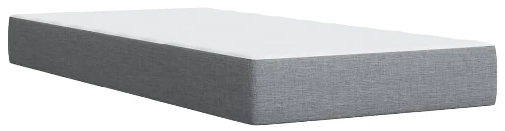 ΚΡΕΒΑΤΙ BOXSPRING ΜΕ ΣΤΡΩΜΑ ΑΝΟΙΧΤΟ ΓΚΡΙ 80X200 ΕΚ. ΥΦΑΣΜΑΤΙΝΟ 3289597