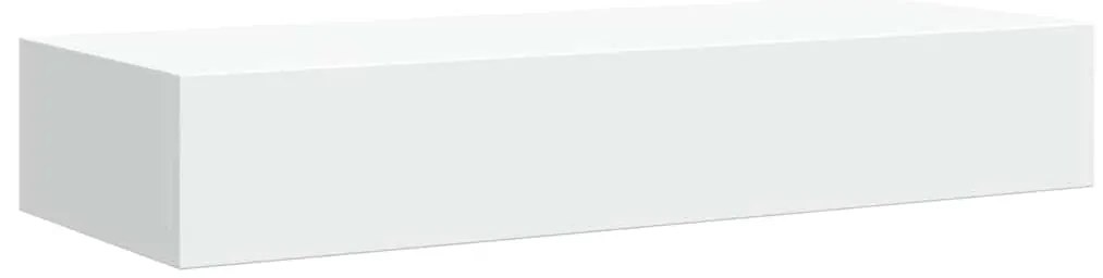 vidaXL Ράφια Τοίχου με Συρτάρια 2 Τεμ. Λευκά 60 x 23,5 x 10εκ. από MDF