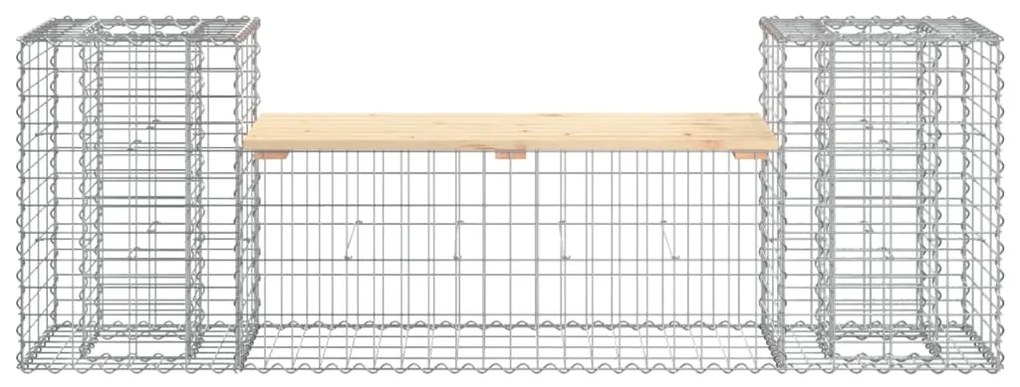 ΠΑΓΚΑΚΙ ΚΗΠΟΥ ΣΥΡΜΑΤΟΚΙΒΩΤΙΟ 184X41X60,5 ΕΚ. ΜΑΣΙΦ ΞΥΛΟ ΠΕΥΚΟΥ 834387