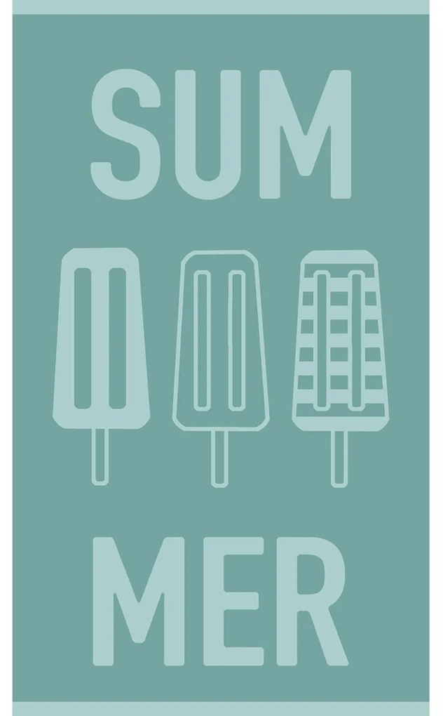Παιδική Πετσέτα Θαλάσσης (70x120) Melinen Summer Aqua