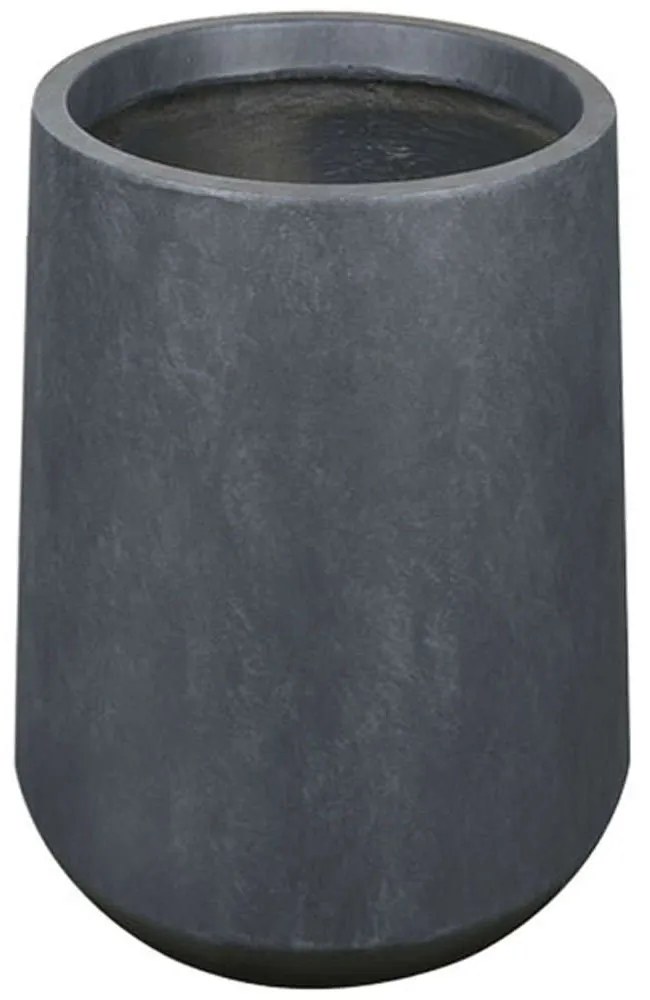 Κασπώ Πήλινο Βαρέλι 06-00-23213-M Φ40x58cm Anthracite Marhome Πηλός