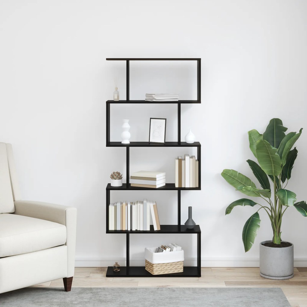 vidaXL Βιβλιοθήκη Καστανό 70 x 24 x 161 εκ. Επεξεργασμένο ξύλο