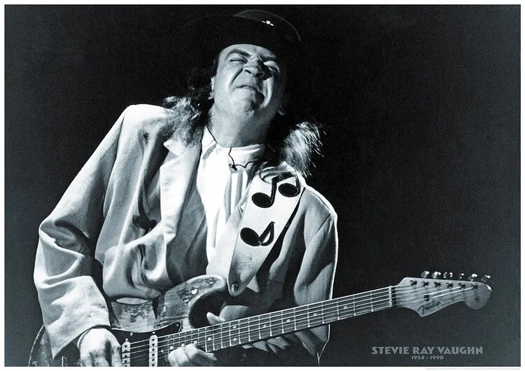 Αφίσα Stevie Ray Vaughan - 1954-1990