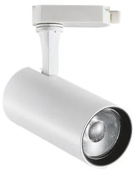 Σποτ Τριφασικής Ράγας Link LED 15W Λευκό 4000K CRI90 Dimmer Dali Fox 340920 Ideal Lux 340920