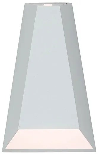 Απλίκα Φωτιστικό Τοίχου 17,5cm 2xLED 3W IP54 3000K Zambelis-E156-Λευκό E156
