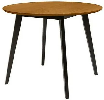 Τραπέζι Boston 375, Μαύρο, Sibu χρυσό πεύκο, 76cm, 18 kg, Φυσικό ξύλο καπλαμά, Ξύλο, Ξύλο: Οξιά | Epipla1.gr