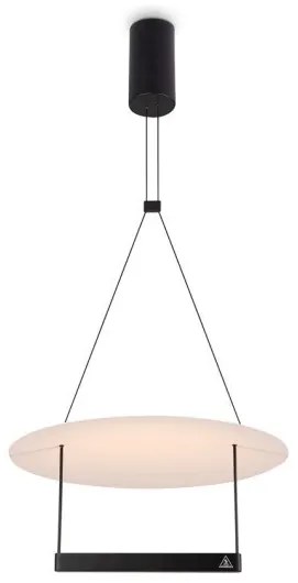 Κρεμαστό Φωτιστικό Οροφής LED 23W Μαύρο-Λευκό Ambience MOD280PL-L23B3K Maytoni-MOD280PL-L23B3K-Μαύρο-Λευκό MOD280PL-L23B3K