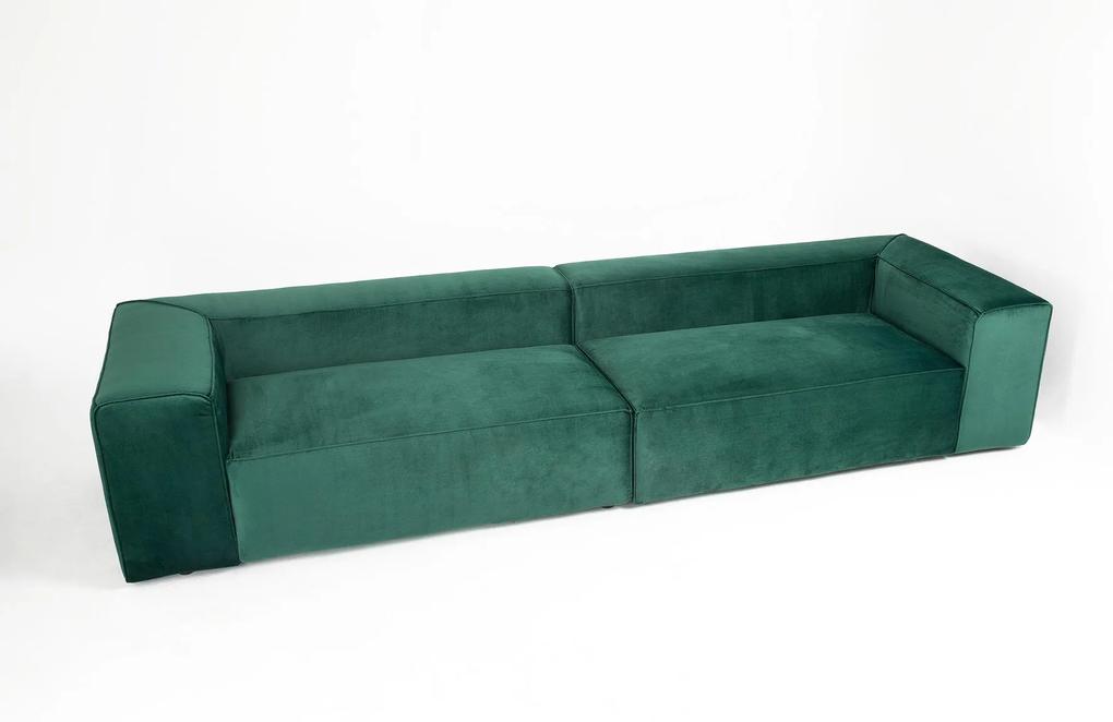 Καναπές Infinity 330x100x80cm πράσινος LET92034
