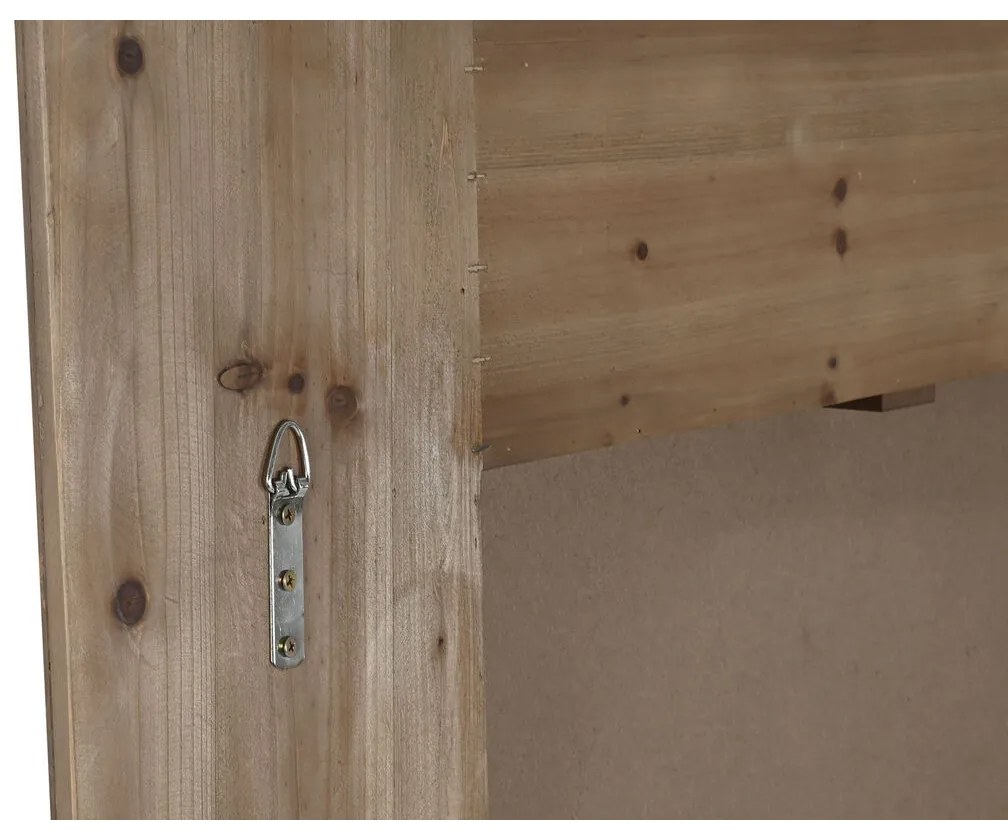 Τοίχο καθρέφτη Home ESPRIT Καφέ Φυσικό Σύγχρονη 104 x 9 x 135 cm