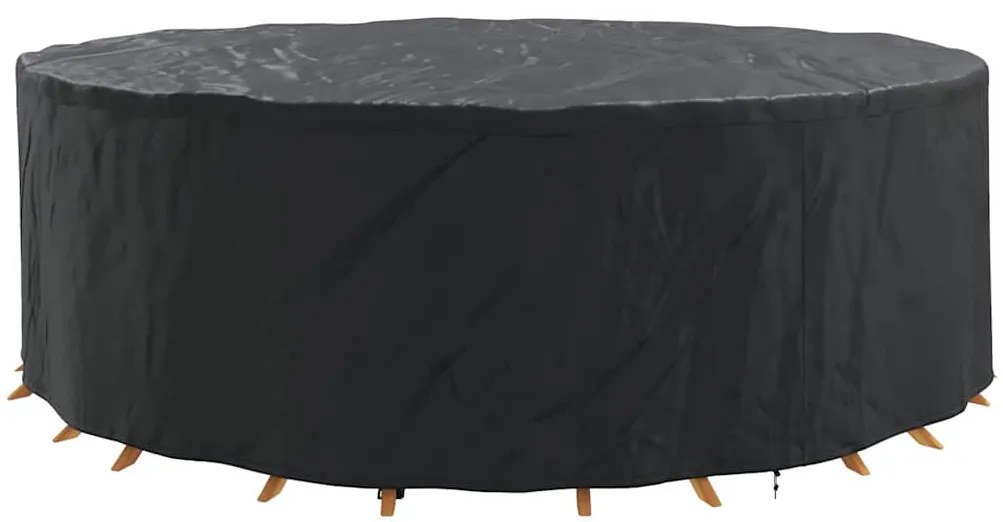 vidaXL Κάλυμμα επίπλων εξωτερικού χώρου 279 x 279 x 71 εκ. Ύφασμα 600D
