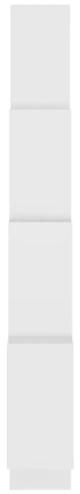 Ράφι Κύβος Τοίχου Λευκό 90 x 15 x 119 εκ. από Μοριοσανίδα - Λευκό