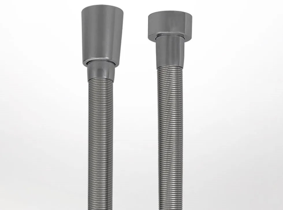 Σπιράλ Ντους Άθραυστο 1,5 m Inox Finish LaTorre New Tech 37-110