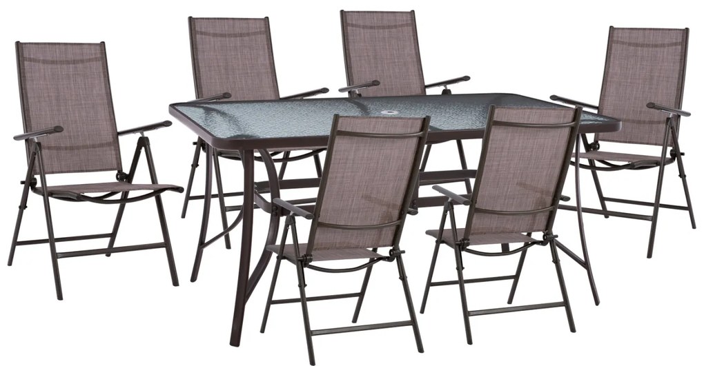 Intrahome ΣΕΤ ΤΡΑΠΕΖΑΡΙΑ 7ΤΜΧ ΤΡΑΠΕΖΙ KUCASABLANCALCASABLANCA_LUMPURRUNO 150Χ90 &amp; ΠΟΛΥΘΡΟΝΕΣ 7ΘΕΣΕΩΝ ΚΑΦΕ intraho-0008027