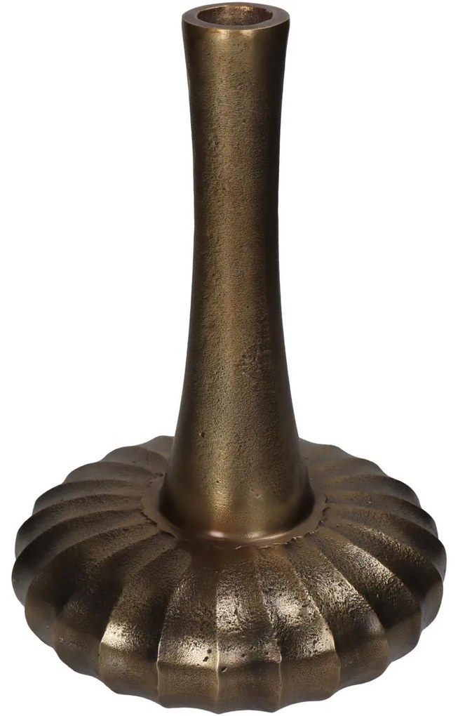 Βάζο ArteLibre Μπρονζέ Αλουμίνιο 20x20x26.5cm-05150372
