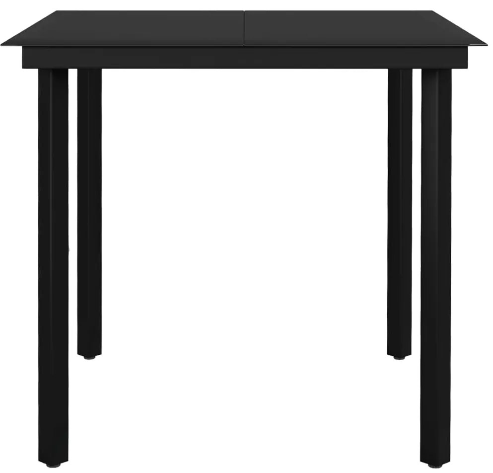 vidaXL Σετ Τραπεζαρίας Κήπου 3 Τεμαχίων Καφέ