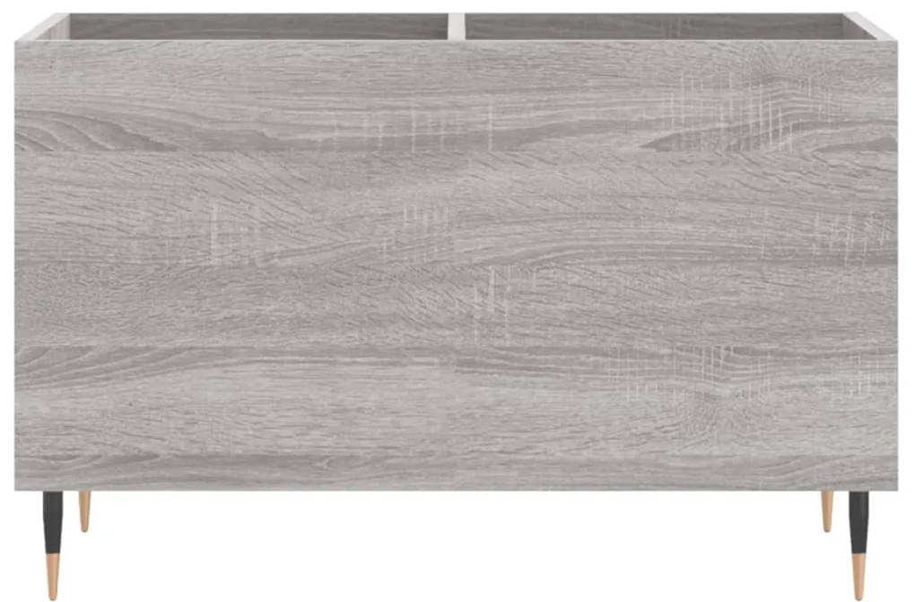 vidaXL Δισκοθήκη Γκρι Sonoma 74,5 x 38 x 48 εκ. από Επεξεργασμένο Ξύλο