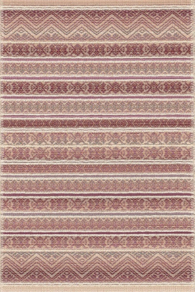 Χαλί Brando 12Μ - Red-Beige New Plan 150X230cm