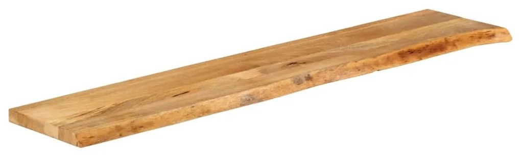 vidaXL Επιφάνεια Τραπεζιού 180x20x2,5 εκ. Live Edge Μασίφ Ξύλο Μάνγκο