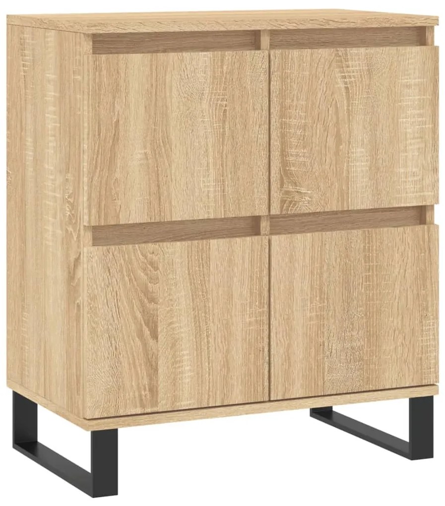 vidaXL Συρταριέρα Sonoma Δρυς 60x35x70 εκ. Επεξεργασμένο Ξύλο