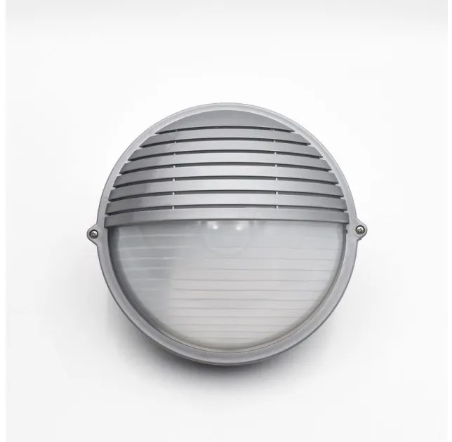 Απλίκα Φωτιστικό Τοίχου Με Σκιάδα E27 60W IP60 PARK Viokar-172710533-Γκρι 0172710533