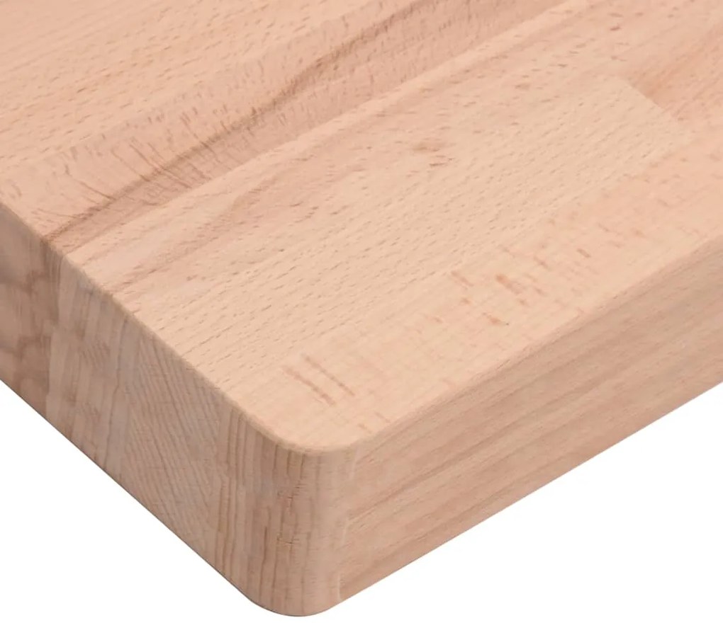 vidaXL Επιφάνεια Γραφείου 100x50x4 εκ. από Μασίφ Ξύλο Οξιάς