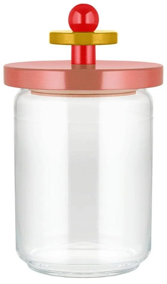 Βάζο Αποθήκευσης ES16/100 2 1000ml Pink-Multi Alessi Ξύλο,Γυαλί