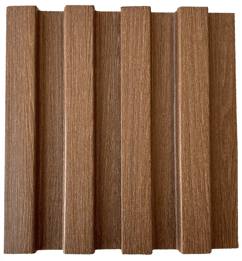 PS Panel 3D Πηχακια Τοίχου 44 Residence Brown Oak