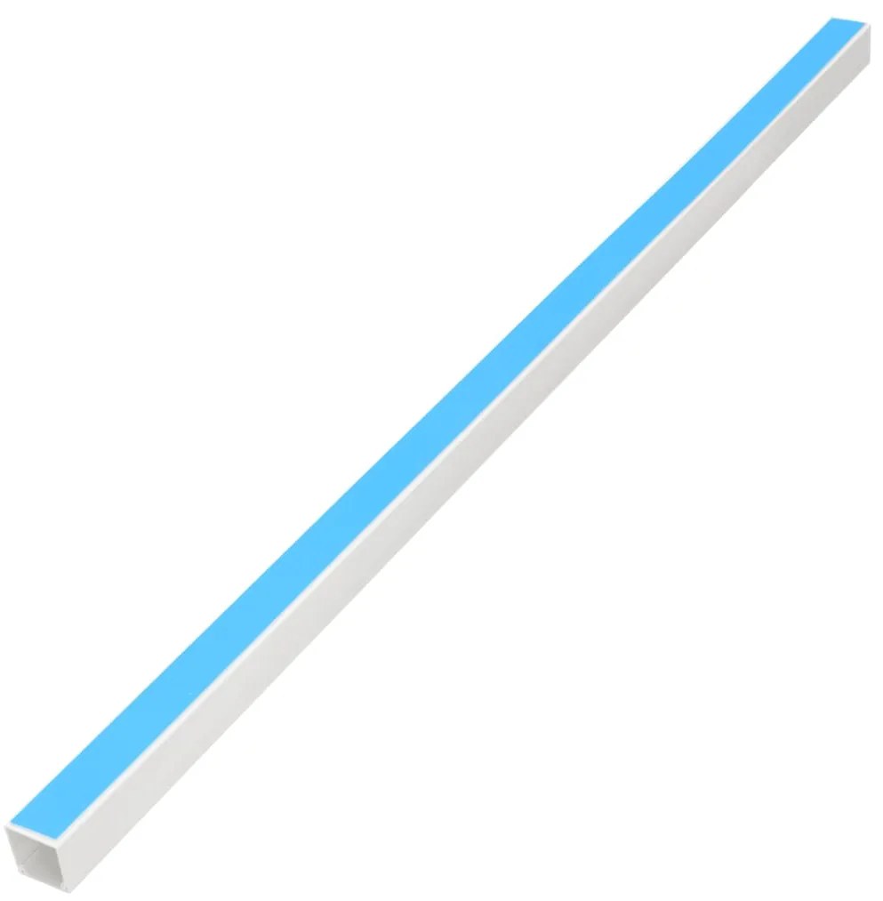 vidaXL Κανάλι Καλωδίων Αυτοκόλλητο 40 x 25 χιλ. 10 μ. από PVC