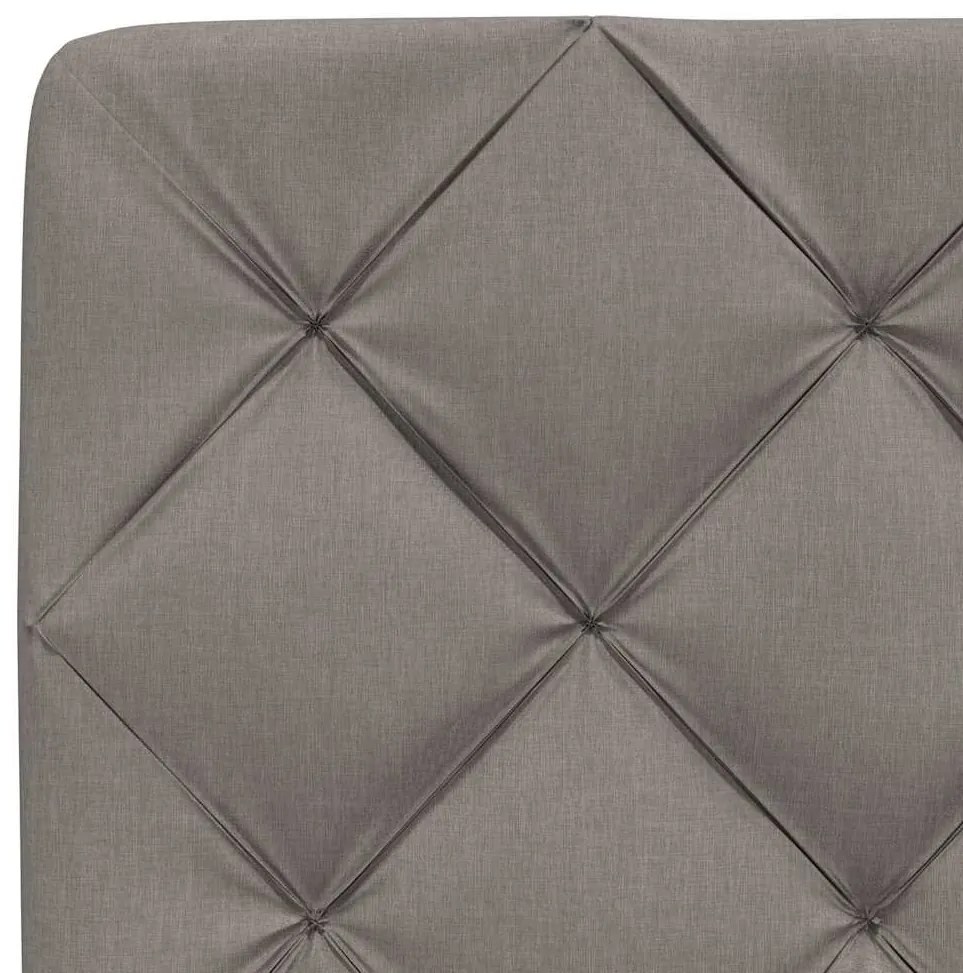 ΚΡΕΒΑΤΙ TAUPE 160X200 ΕΚ. ΥΦΑΣΜΑΤΙΝΟ 3310752