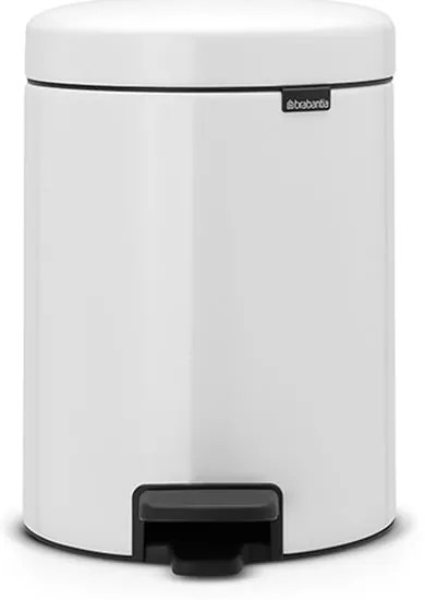 Brabantia 649004 Κάδος απορριμμάτων NewIcon 5L, White