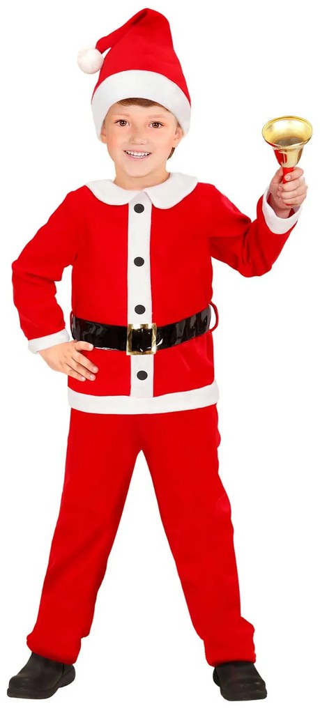Χριστουγεννιάτικη Στολή Άγιος Βασίλης 1491 - 237773 (Wid-4-5 Ετών: Ύψος από 104 έως 116cm/ Μέση:53-57cm)