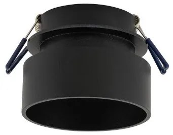 Χωνευτό Σποτ Φωτιστικό Οροφής 1xGU10 Φ8cm Shine Nowodvorski -11348-Μαύρο 11348