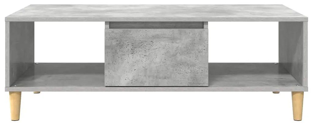 vidaXL Τραπεζάκι σαλονιού Σκυρόδεμα Γκρι 102 x 55 x 35 εκ